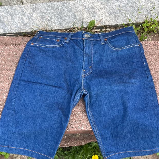 리바이스 511 W34 L34 빈티지 데님 반바지
