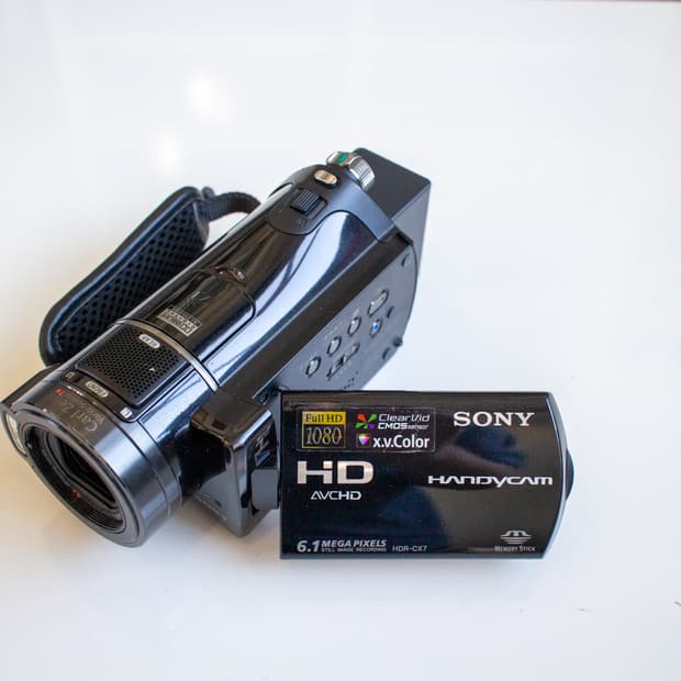 Sony HDR-CX7 / 빈티지 디지털 캠코더