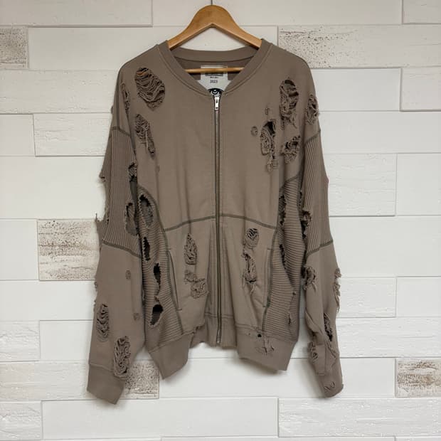 카브엠트 와이드 립 컷 집업