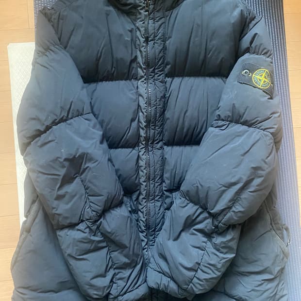 스톤아일랜드패딩 오가닉필패딩 텔라 패딩 블랙 xl입니다. 교환가능
