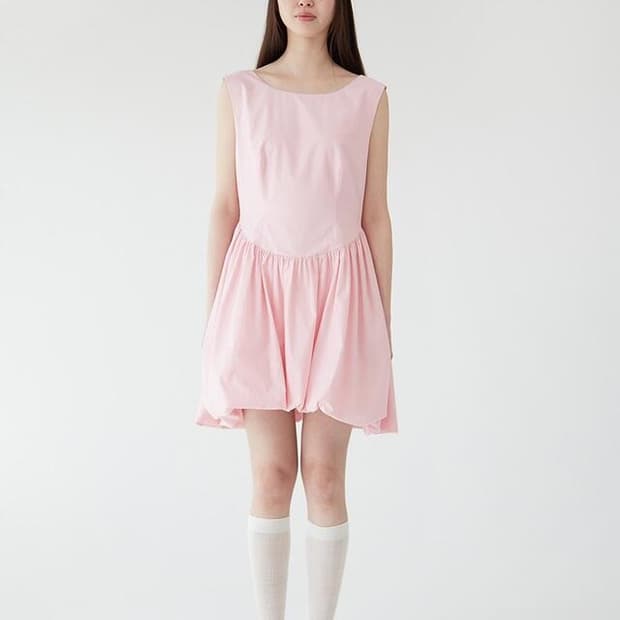 졸리레이드 루루 벌룬 드레스 원피스 핑크