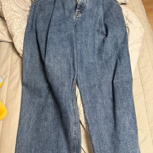 유스 스트럭쳐 와이드 팬츠 L사이즈