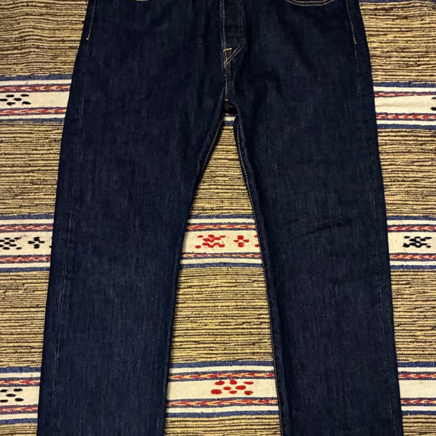 (33~34)Levis 리바이스 501 진청 데님 청바지 스트레이트핏