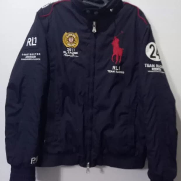 폴로 POLO 랄프로렌 빅포니 레이싱 패딩 점퍼 95/M