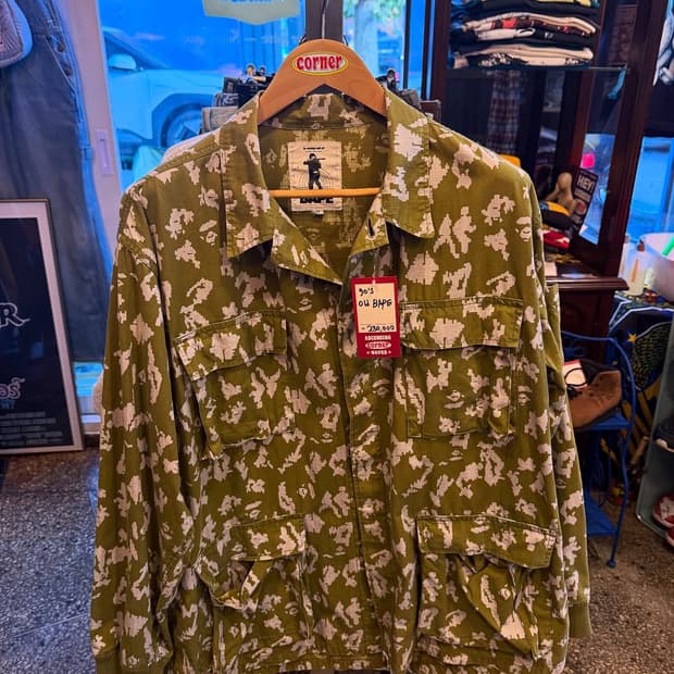 OLD BAPE 올드베이프 디지털카모 자켓