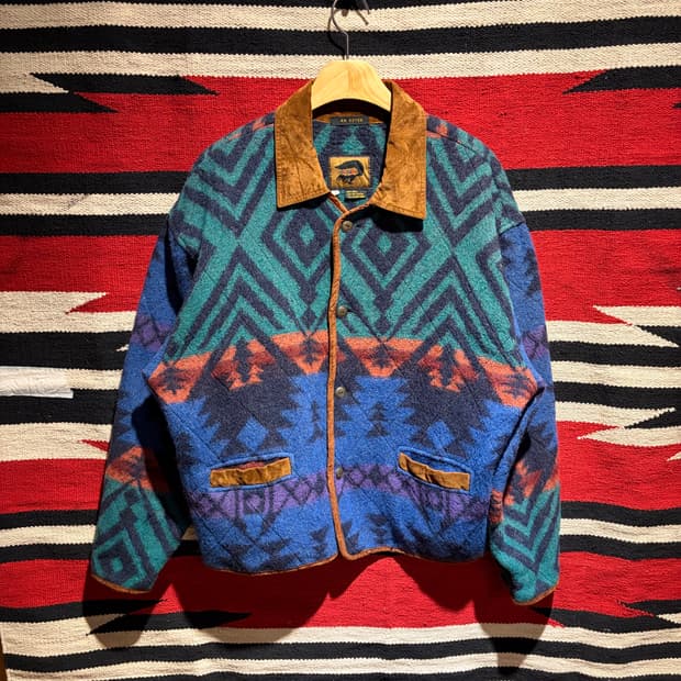 90s Foxrun navajo jacket / 네이티브 웨스턴 자켓