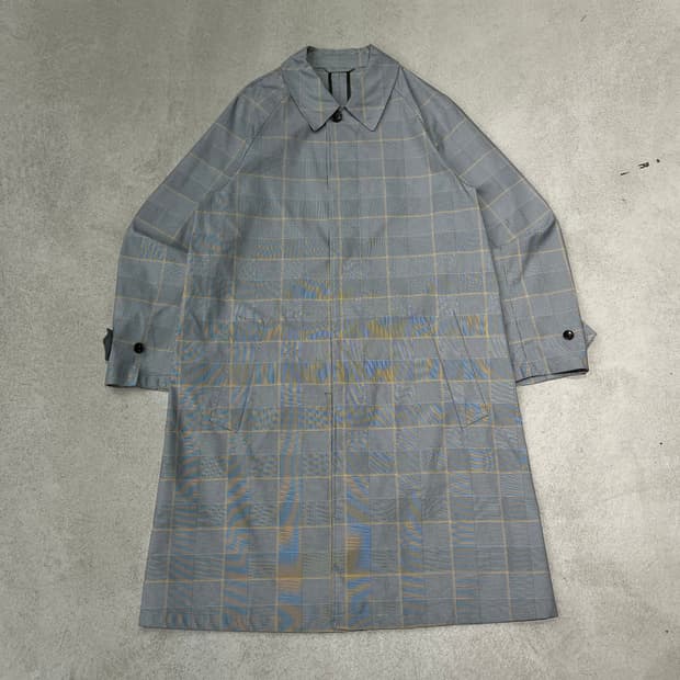 인헤릿 체크 트렌치 코트 s10710