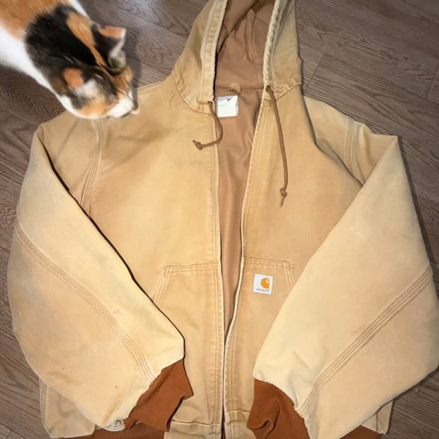 칼하트 브라운 액티브자켓 j131 08년도생산