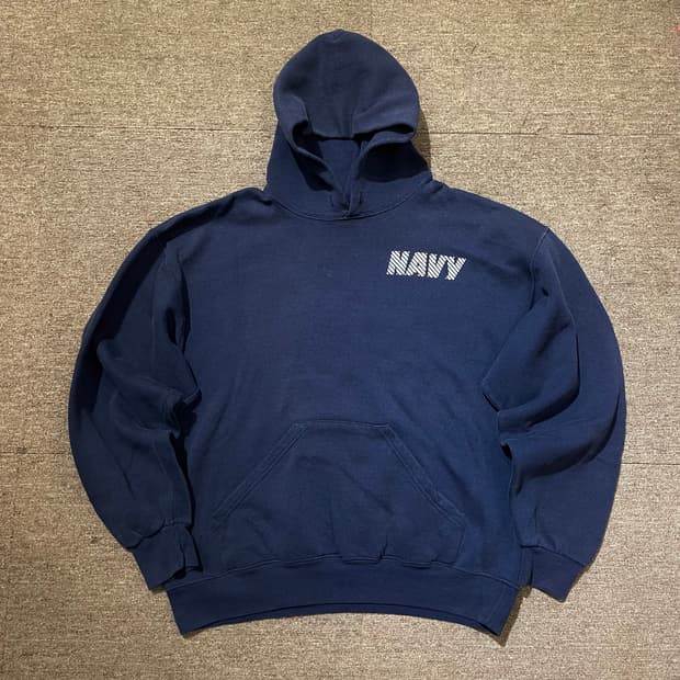 (L) USA Soffe NAVY 밀리터리 미해군 후드티