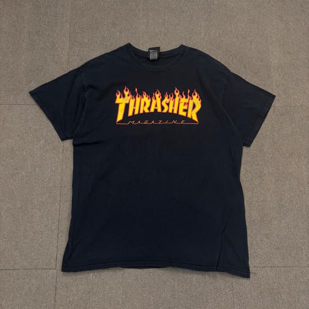 Thrasher 트레셔 빈티지 반팔티셔츠 L