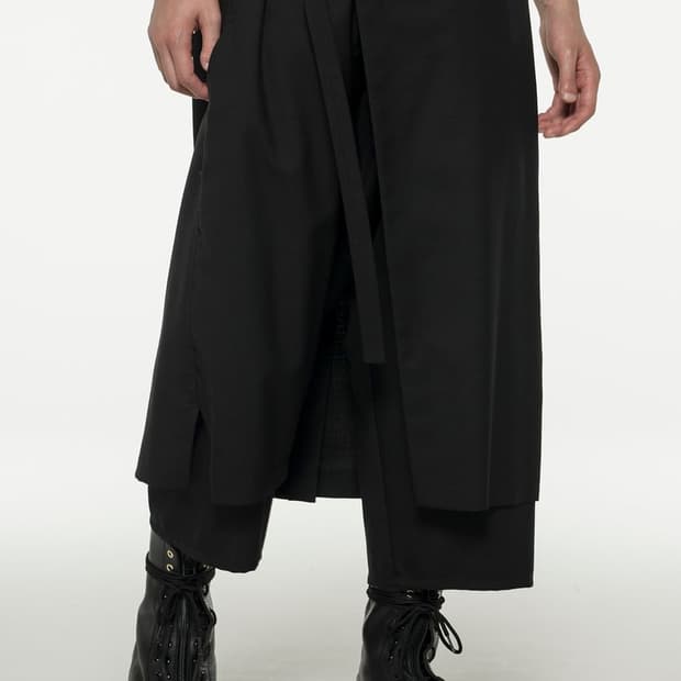 요지야마모토 GroundY 랩 팬츠 3사이즈