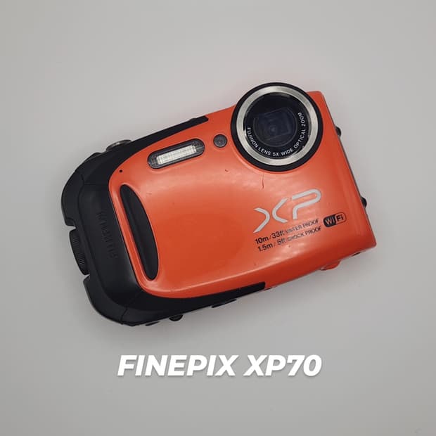 후지필름 FINEPIX XP70 오렌지