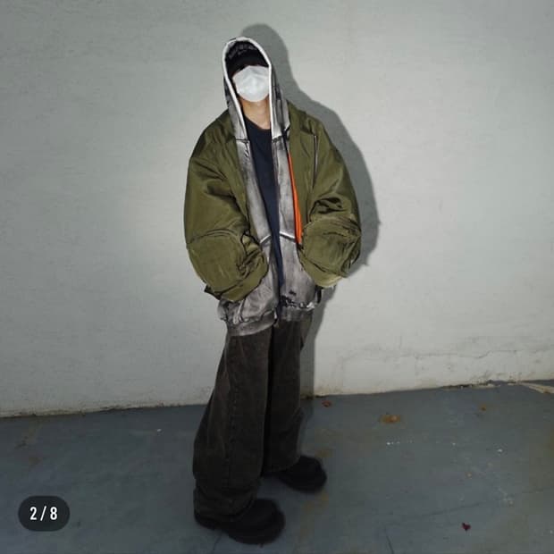 Ourpas082 New Ma-1 카키