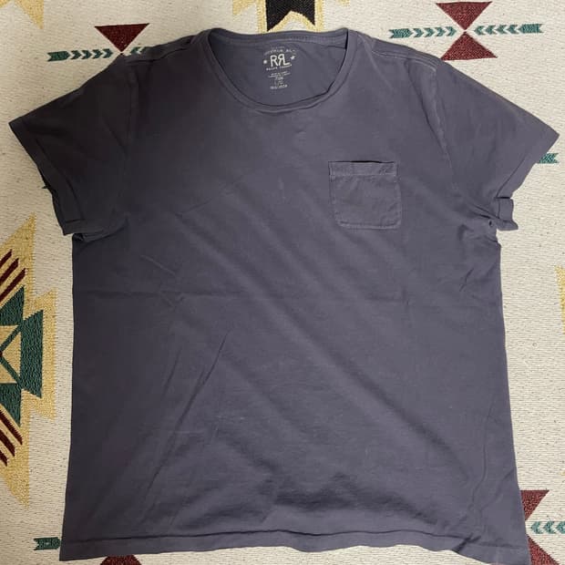 RRL 포켓 반팔 티셔츠(L)