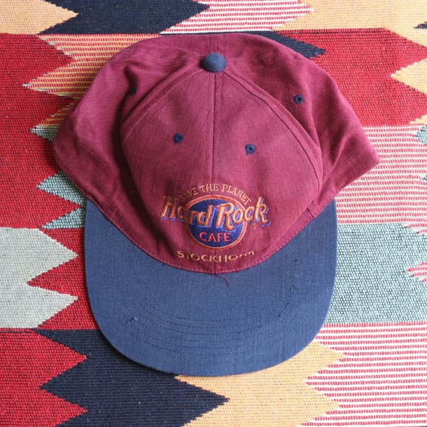 Hard Rock Cafe 90s baseball cap/하드락카페볼캡