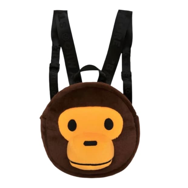 베이프 베이비 마일로 플러시 백팩