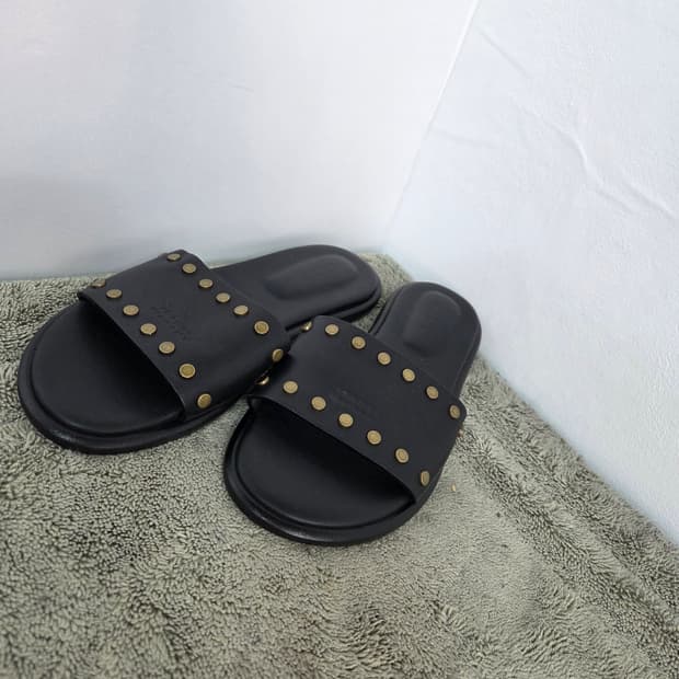 이자벨마랑 플랫 찡 샌들 블랙 37 240mm