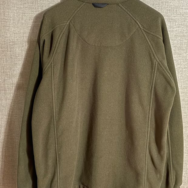 노스페이스 플리스 점퍼 M 카키