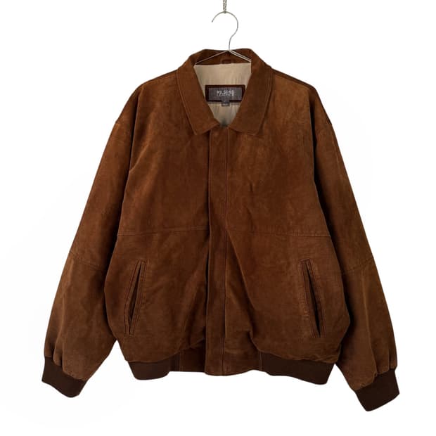 윌슨 레더 스웨이드 가죽 자켓