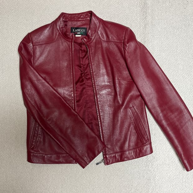 LANCCI) 란찌 양가죽 자켓