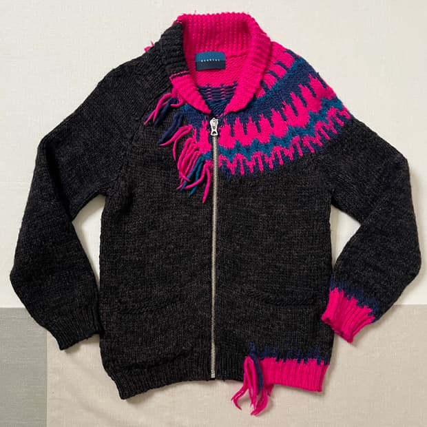 더블렛 노르딕 코위찬 자켓 doublet 14aw 가디건