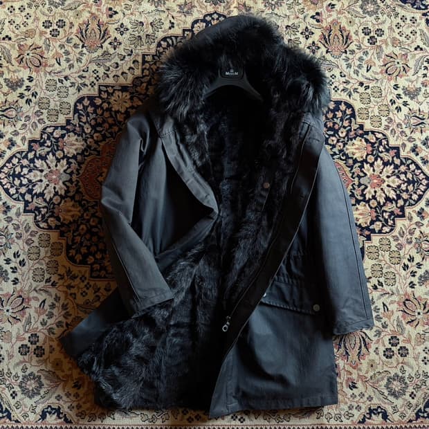 미스터 앤 미세스 퍼 파카 남성100