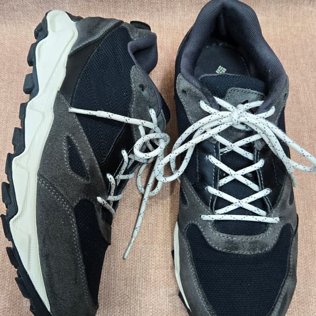 컬럼비아 270mm-  운동화 블랙/그레이 등산화 트레킹화