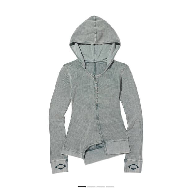 미스치프 와플 레이어드 세트 S 카키