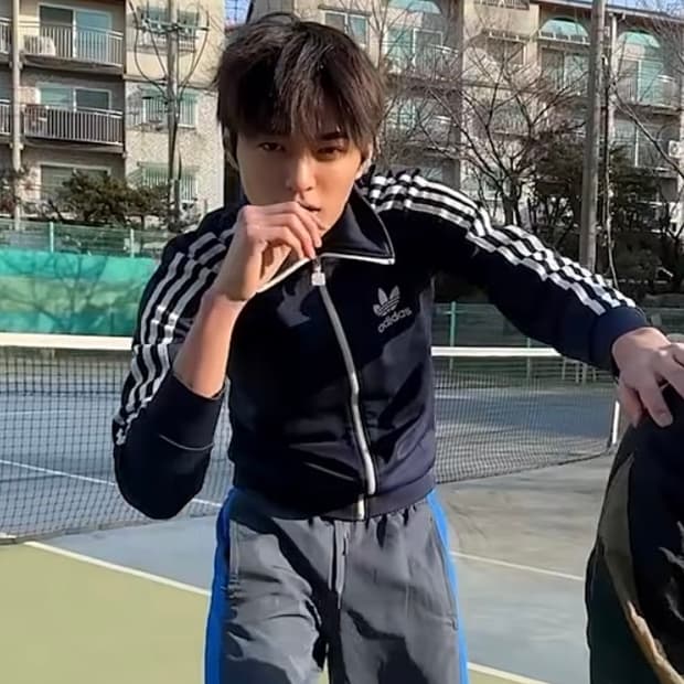 *코르티스 건호* 아디다스 유로파 져지 블랙