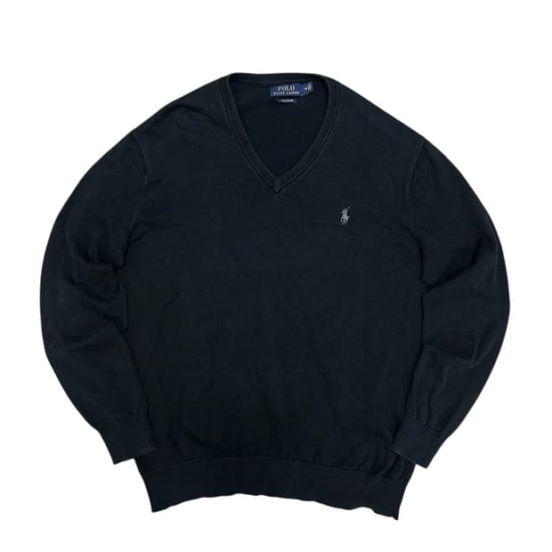폴로 피마코튼 브이넥 니트(M)