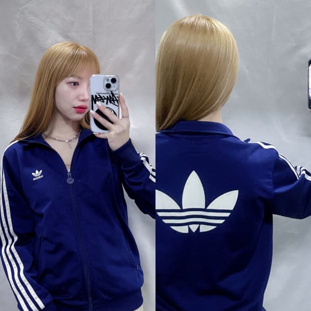 아디다스 유로파 네이비 트랙탑 