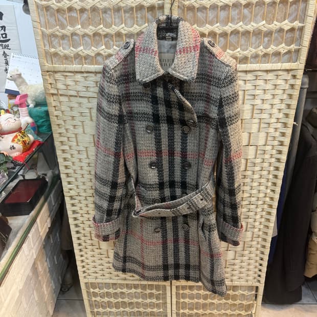 38/44-55 정품 버버리 브릿 울 노바체크 코트 팝니다