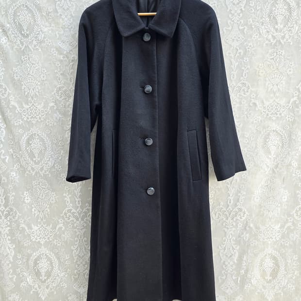 캐시미어 100% 싱글 코트