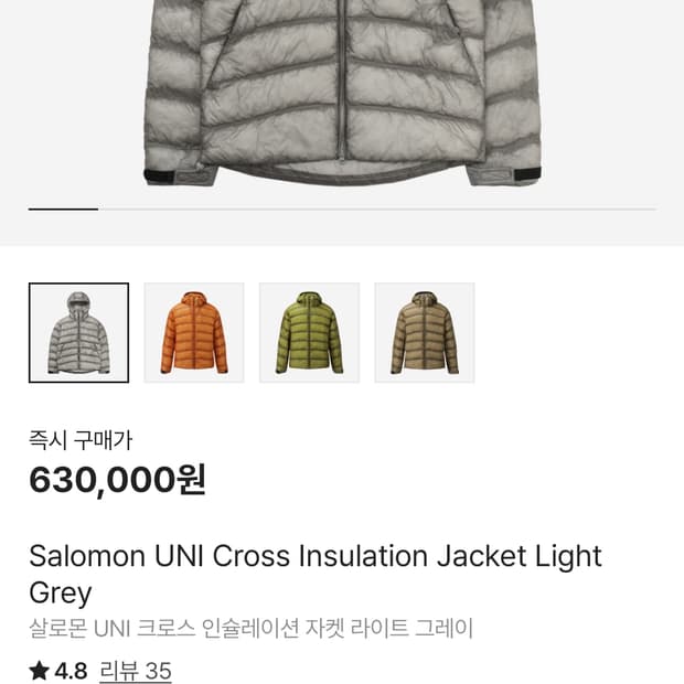 살로몬 인슐레이션 L 