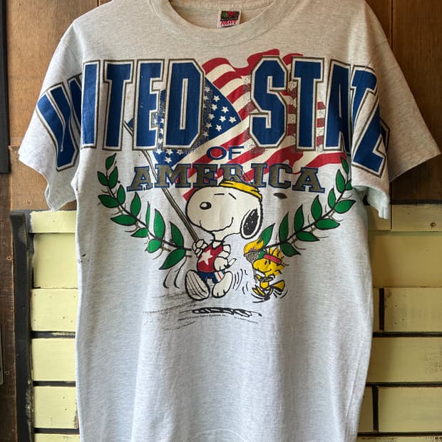 90s Vintage Snoopy Tee Made In USA