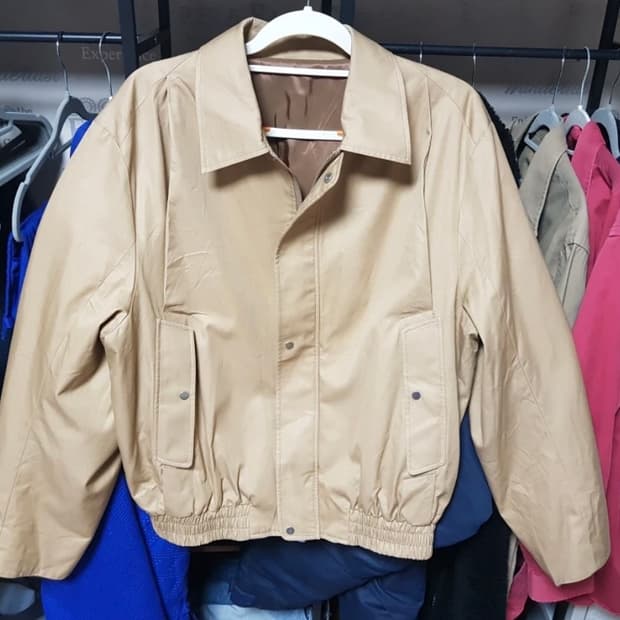 이얼즈어고 블루종 자켓 m