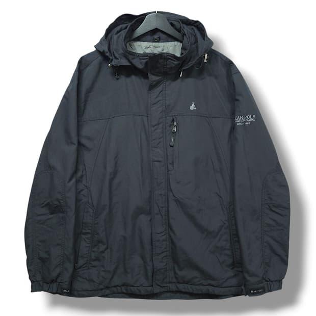 [110] 빈폴 블랙 후드 바람막이 자켓