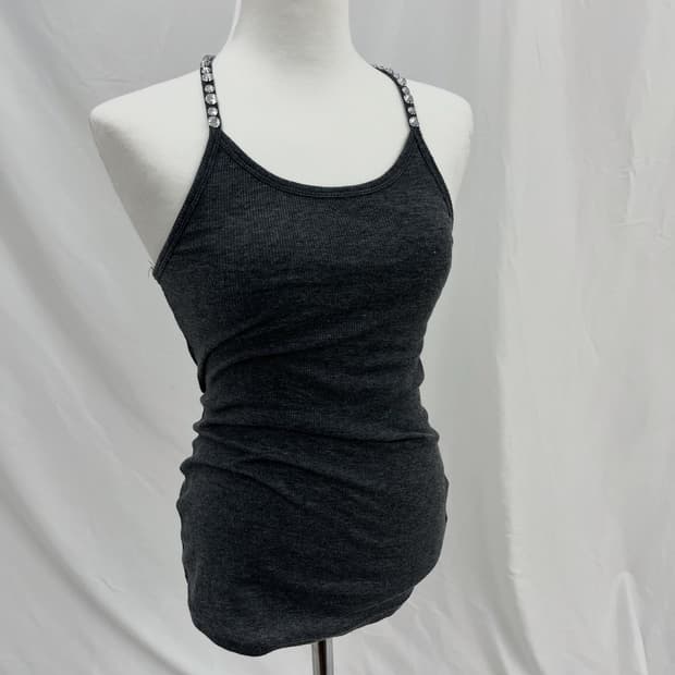 VINTAGE jewel point sleeveless