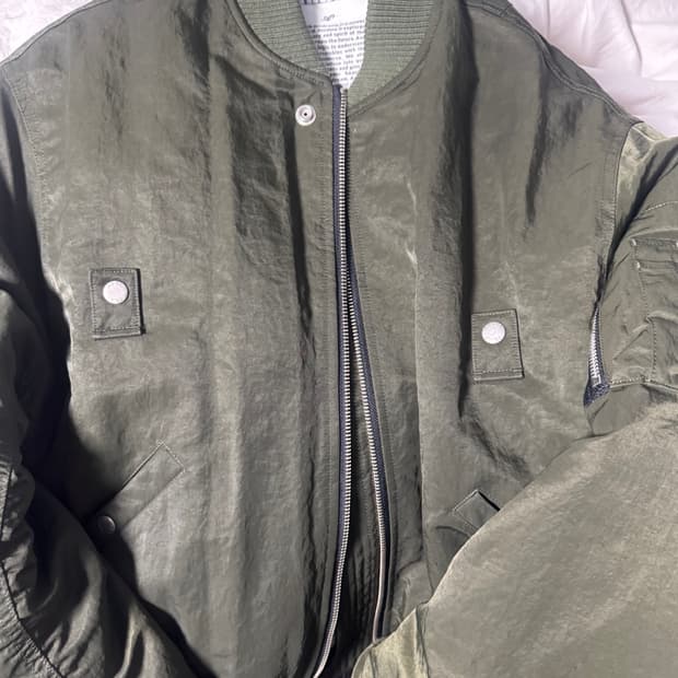 애프터프레이 25fw ma-1 카키 m사이즈