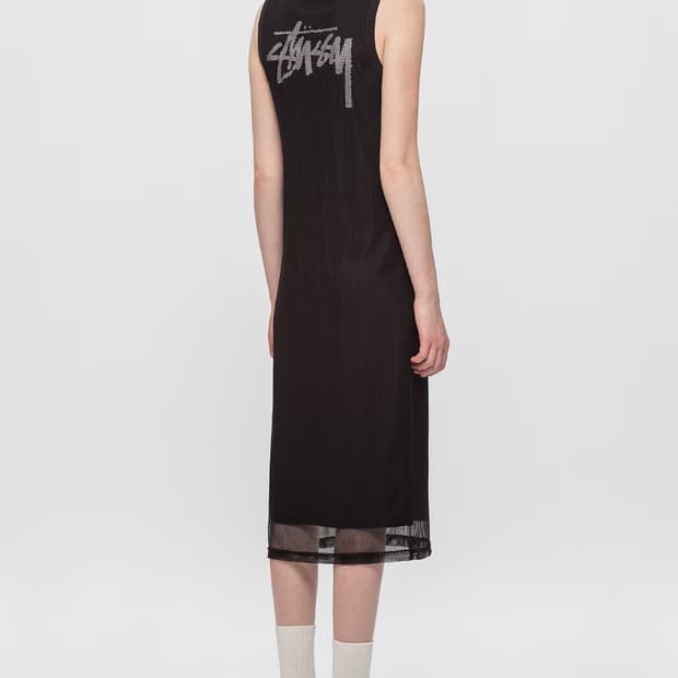 🖤 STUSSY 스투시 메쉬 롱 원피스 (S) - A급
