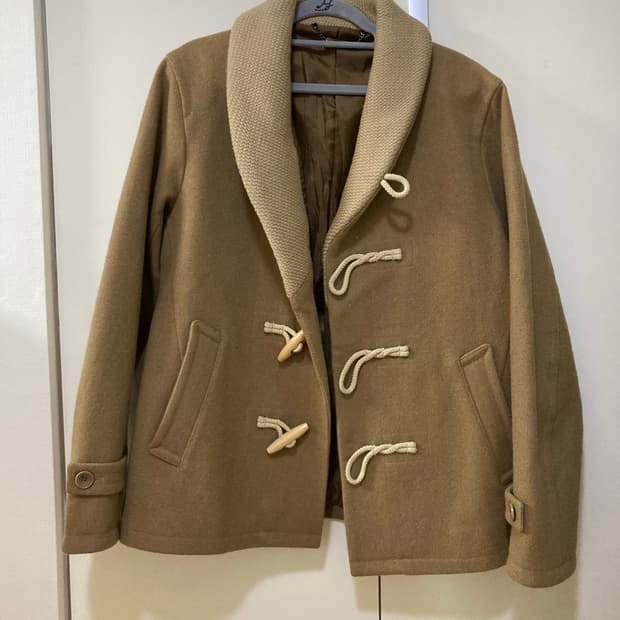 몽키타임 더플코트 브라운