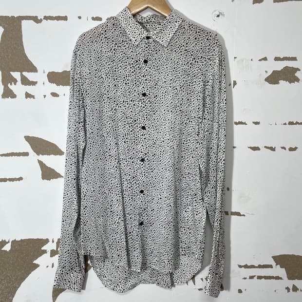 산드로 도트 블라우스