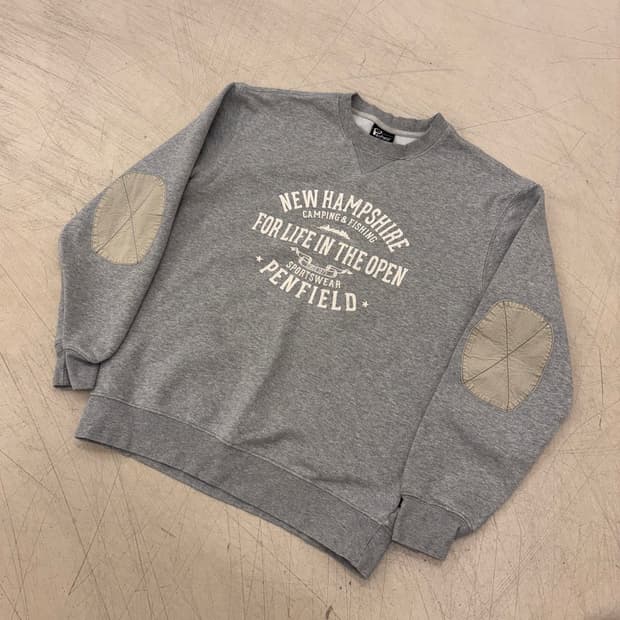 펜필드 뉴햄프셔 빅로고 패치 맨투맨