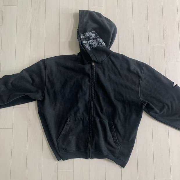 파아카이브 파프롬왓 VTG WASHED 후드집업