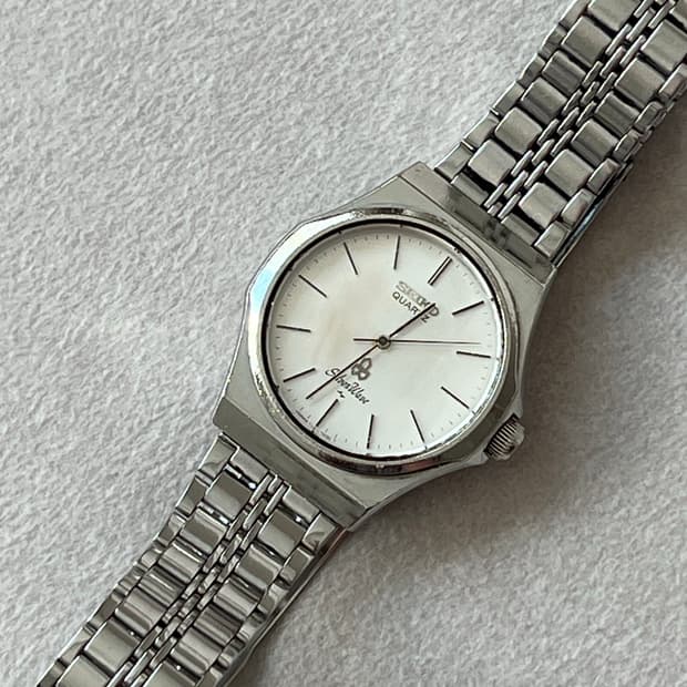 세이코 실버웨이브 쿼츠 7121-7030 빈티지