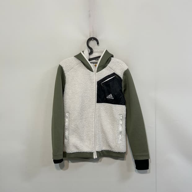 아디다스 키즈 후리스 자켓 150 상태최상