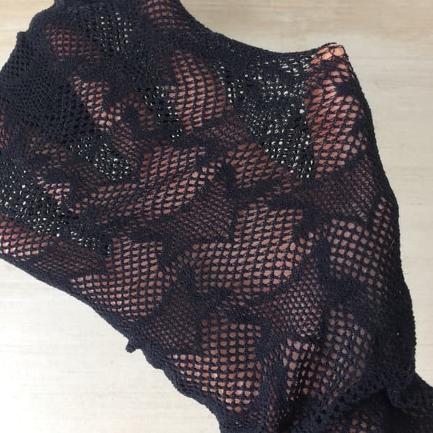 star pattern net stocking