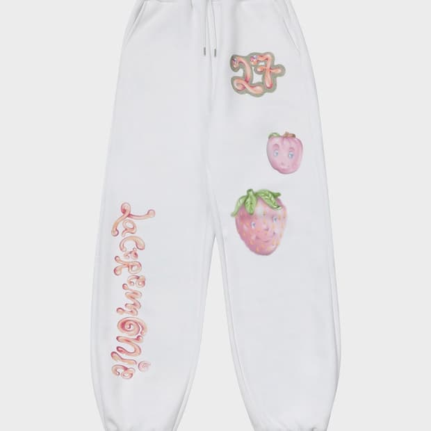 라세레모니 Laceremonie 스웨트팬츠 (WHITE)