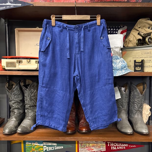 00s 스투시 코튼 스트랩 7부 린넨 서퍼팬츠 N1255  