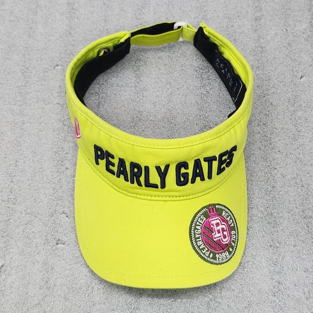 상태좋은 파리게이츠 골프 썬캡 겨자색 프리